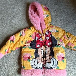 2T Minnie Mouse Winter Coat